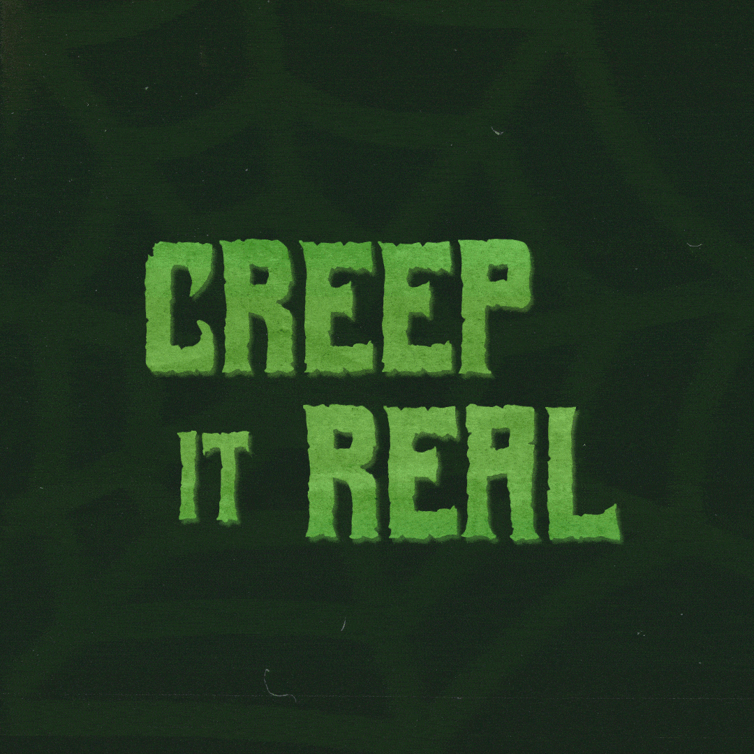 Halloween Sticker - Creep it real